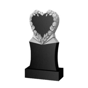 Вертикальный памятник из гранита V125
